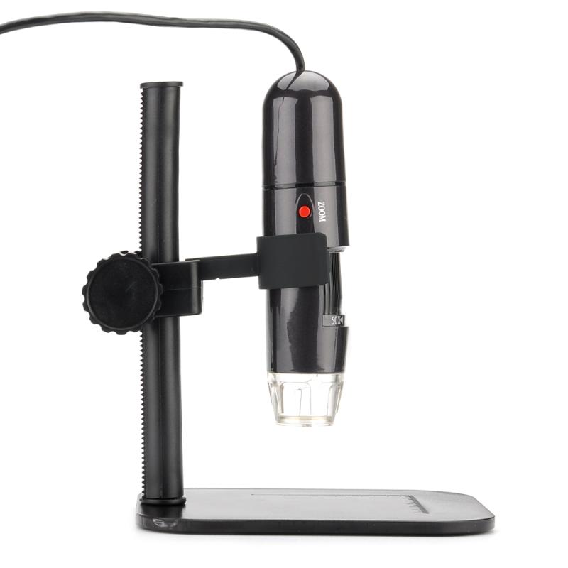 Digital USB Microscope for Windows (1000 Zoom, 8 White LEDs, Video + Photos, 1280×1024)  |  USB Microscopes Computer Accessories USB Microscopes