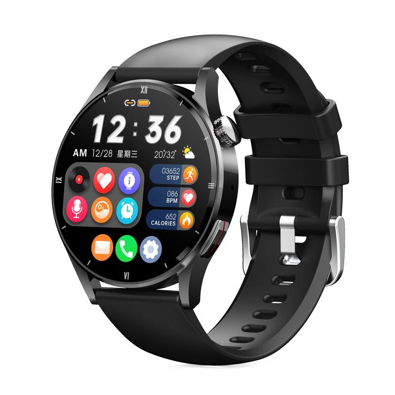 DM14 1.32 inch BT5.2 Smart Sport Watch, Support Bluetooth Call / Sleep / Blood Oxygen / Temperature / Heart Rate / Blood Pressure Health Monitor (Black)  |  Smart Watches Smart Watches Smart Watches