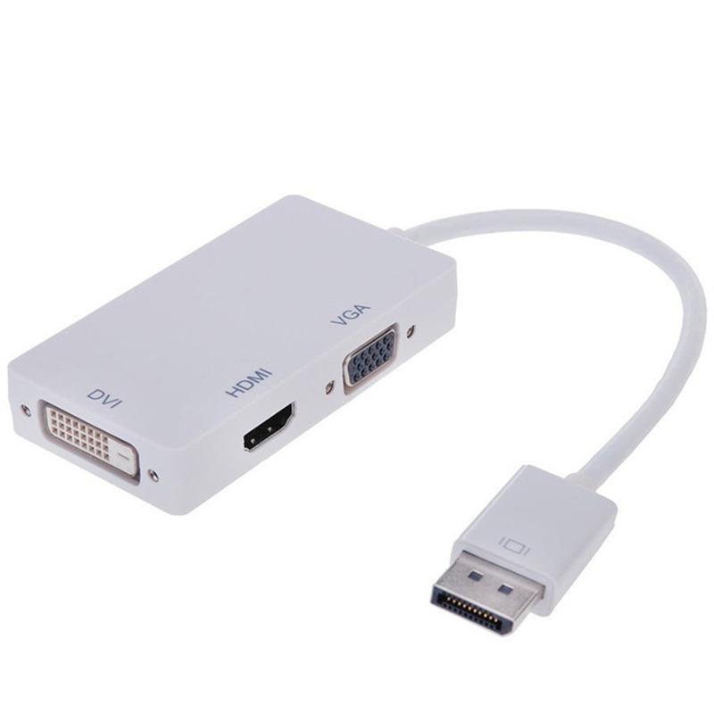 DP to HDMI / VGA / DVI Converter – White  |  Adatpers / Converters / Cables Adatpers / Converters / Cables Adatpers / Converters / Cables