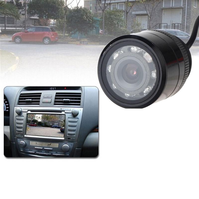 E325 LED Sensor Car Rear View Camera, Support Color Lens / 120 Degree Viewable / Waterproof & Night Sensor Function, Diameter: 30mm (Black)  |  Rear View Cameras Car Electronics Rear View Cameras