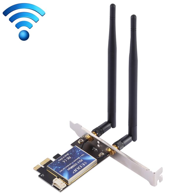 EDUP EP-9620 2 in 1 AC1200Mbps 2.4GHz & 5.8GHz Dual Band PCI-E 2 Antenna WiFi Adapter External Network Card + Bluetooth – EP-9620 1200Mbps (2 in 1)  |  USB Network Adapter Computer Accessories USB Network Adapter