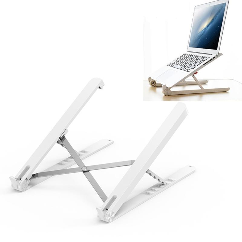 Folding Portable Lifting Desktop Cooling Height Angle Adjustable Laptop Bracket  |  Laptop Stands Computer Accessories Laptop Stands