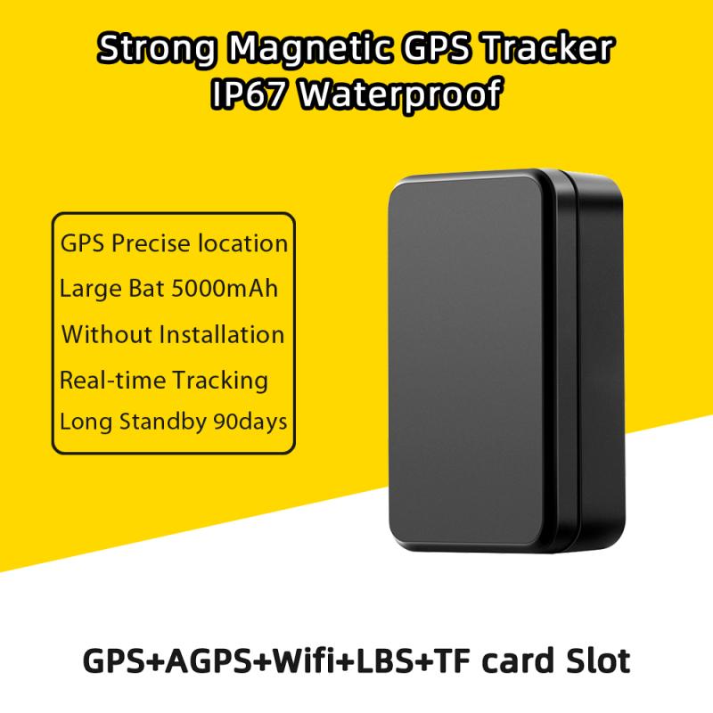 G11 Automotive Strong Magnetic Vehicle GPS Tracker SOS GPS Wi-Fi LBS Long 90 days Standby Time for Car Bike Motor Locator  |  GPS Tracking Devices Car Electronics GPS Tracking Devices