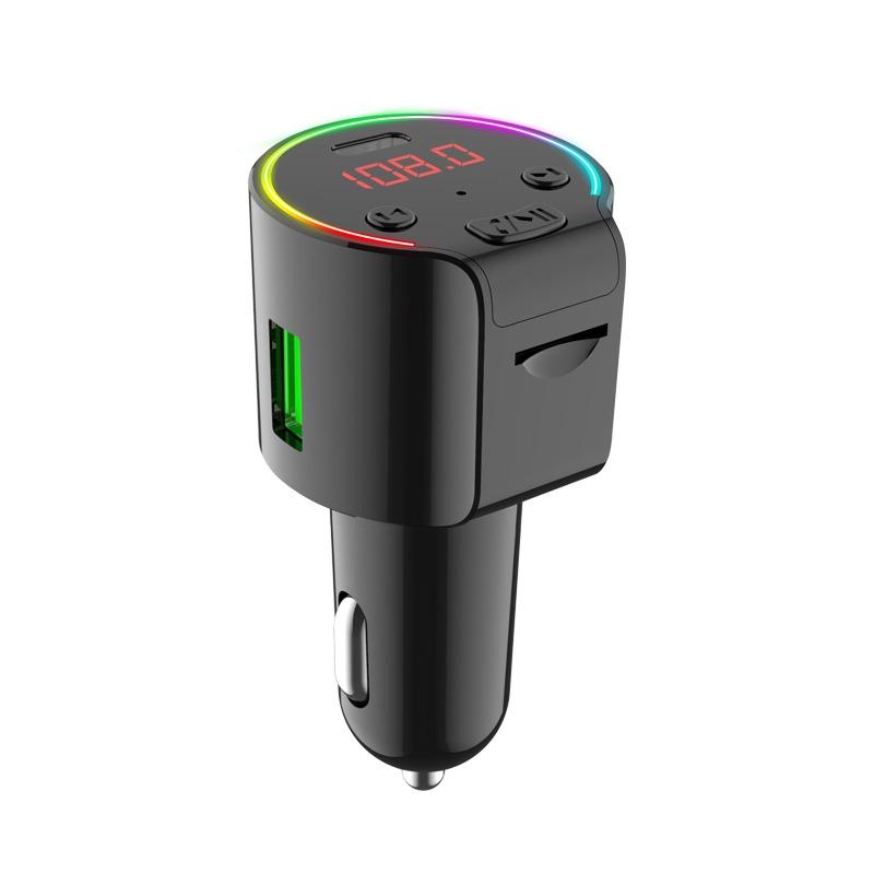 G61 FM Transmitter Music MP3 Player QC3.0 Type-C Quick Charge Support 5.0 Hands-free Car Kit  |  Bluetooth Car Kits Bluetooth Car Kits Bluetooth Car Kits