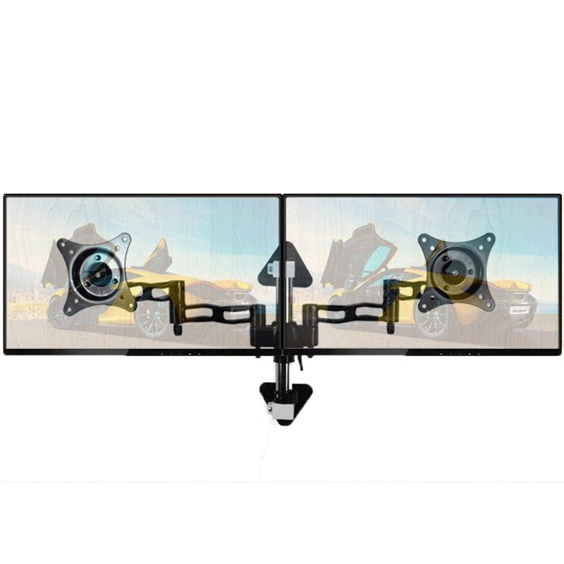 Gibbon Mounts D08W-300 Monitor Bracket Dual Screen Wall Bracket Splicing Computer Bracket  |  Laptop Stands Computer Accessories Laptop Stands