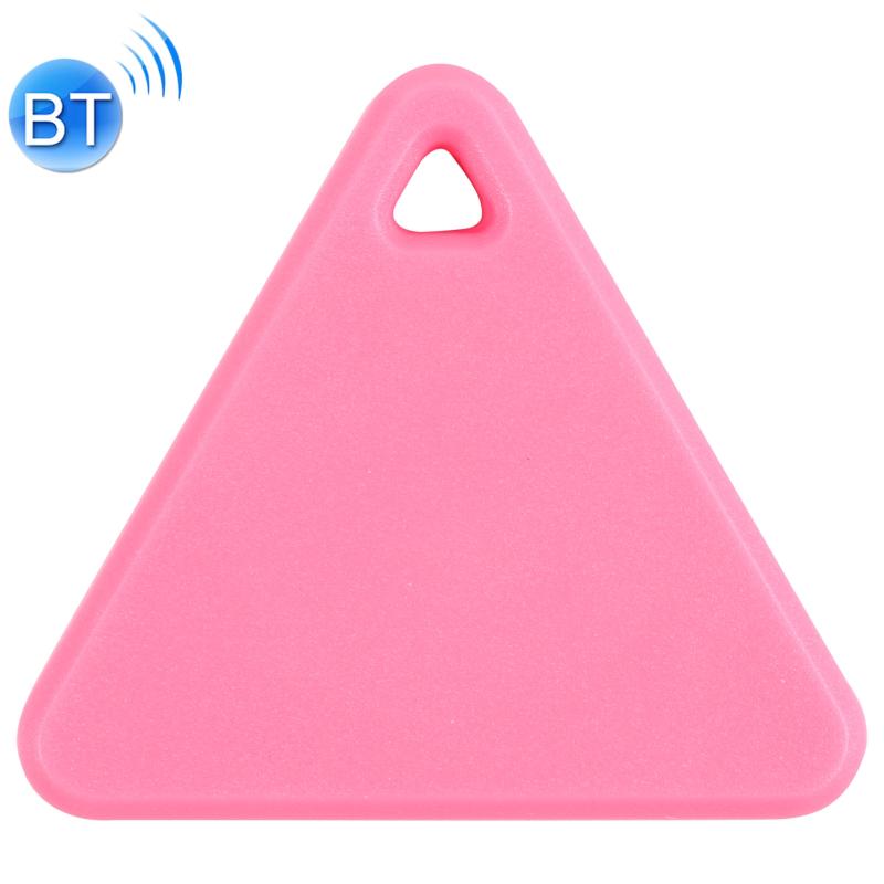 HCX003 Triangle Two-way Smart Bluetooth Anti-lost Keychain Finder (Pink) – HCX003 Pink  |  Anti-lost Alarm Anti-lost Alarm Anti-lost Alarm