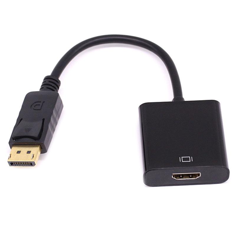 HD 1080P DP to HDMI Converter Cable – Black  |  Adatpers / Converters / Cables Adatpers / Converters / Cables Adatpers / Converters / Cables