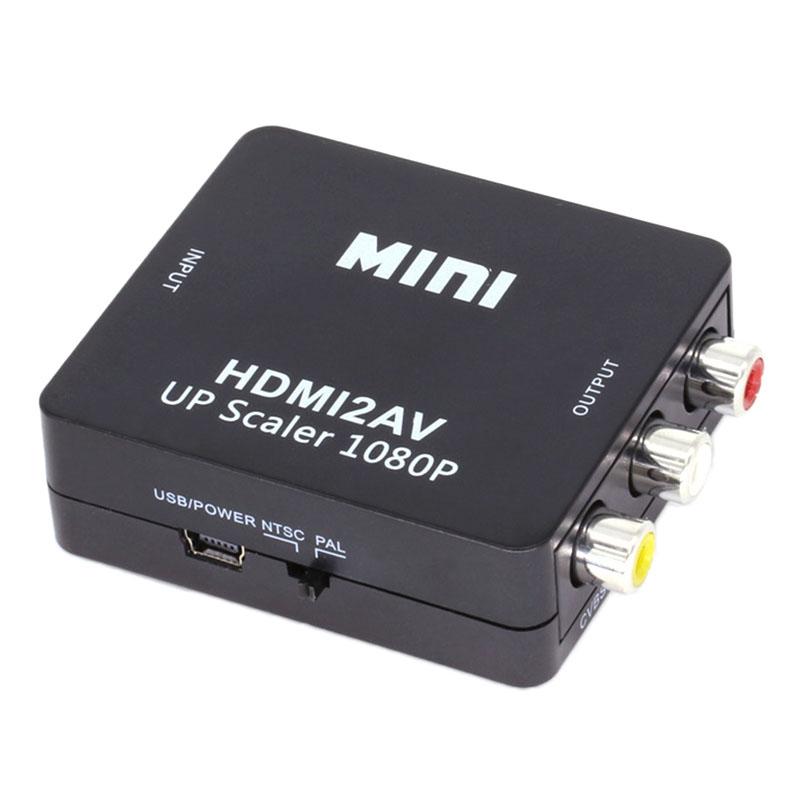 HDMI to AV Converter – Black  |  Adatpers / Converters / Cables Adatpers / Converters / Cables Adatpers / Converters / Cables