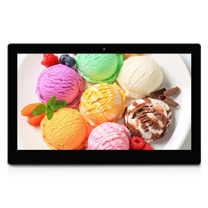 HSD-P537 Touch Screen All in One PC with Holder, 2GB+16GB, 15.6 inch Full HD 1080P Android 7.1, RK3399 Dual-core A72 + Quad-core A53 up to 2.0GHz, Support Bluetooth, WiFi, SD Card, USB OTG (Black)  |  All in One PC All in One PC All in One PC