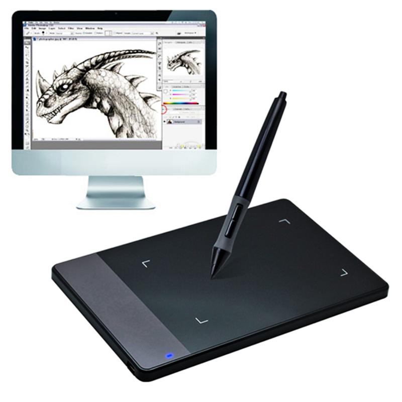 HUION 420 Portable Smart 4.0 x 2.23 inch 4000LPI Stylus Digital Tablet Signature Board with Digital Pen  |  Digital Drawing Tablets Computer Accessories Digital Drawing Tablets