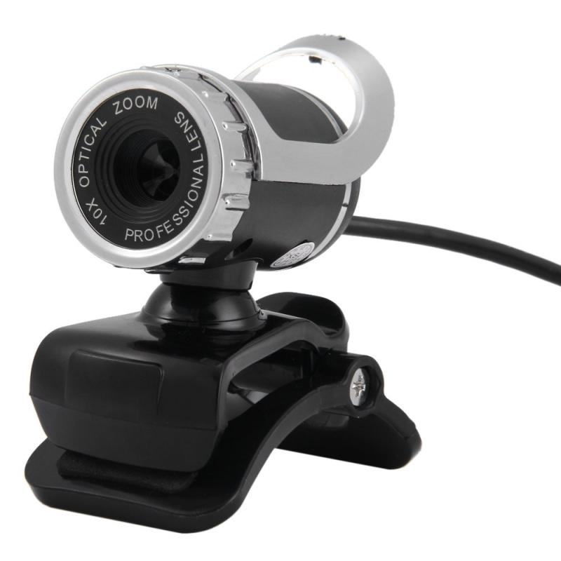 HXSJ A859 480P Computer Network Course Camera Video USB Camera Built-in Sound-absorbing Microphone (Black)  |  Webcams Computer Accessories Webcams