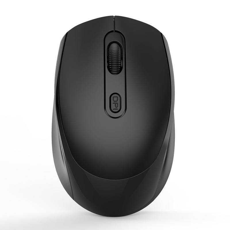 HXSJ M107 Ergonomic 2.4GHz Office Wireless Mouse with Adjustable DPI and Built-in 500mAh Rechargeable Battery – Black  |  Mouse & Keyboard Computer Accessories Mouse & Keyboard