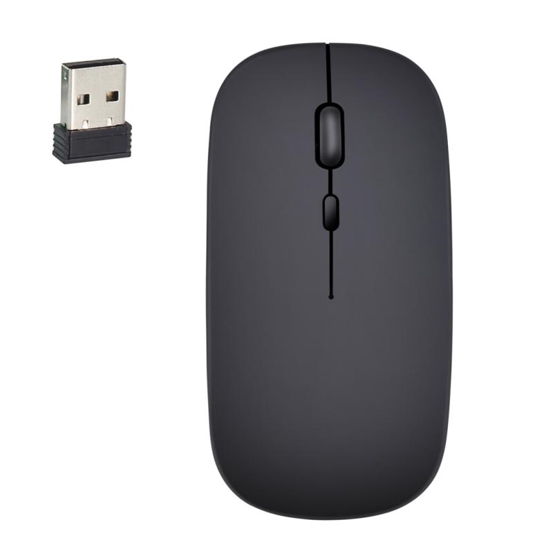 HXSJ M80 2.4GHz Wireless 1600DPI Three-speed Adjustable Optical Mute Mouse (Black)  |  Wireless Mice Computer Accessories Wireless Mice