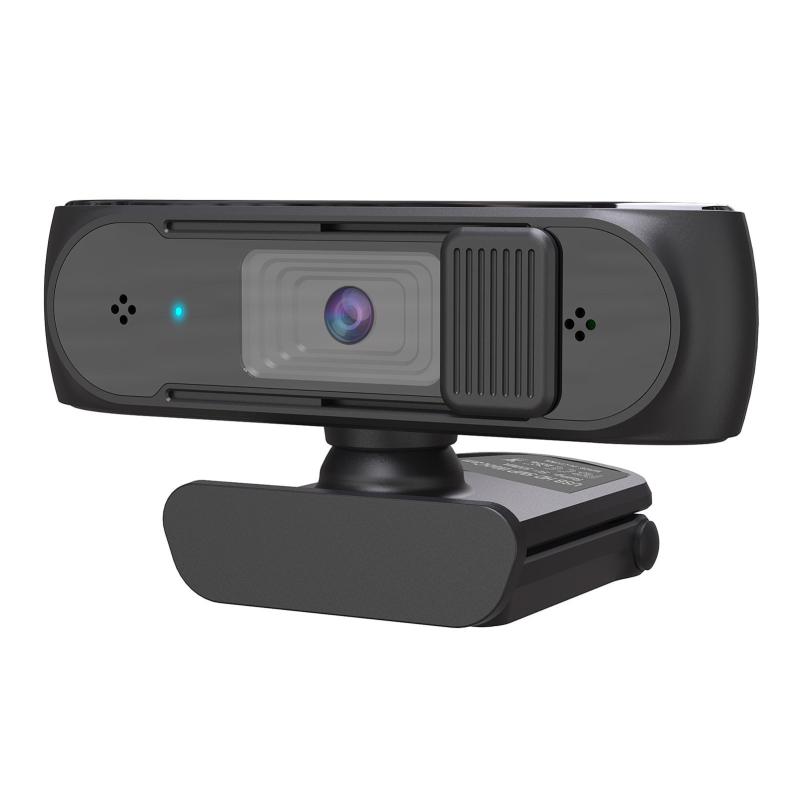 HXSJ S2 2.5K Full HD 5MP USB Computer Webcam with Built-in Dual Microphone and Privacy Cover – Black  |  More USB & PC Accessories Computer Accessories More USB & PC Accessories