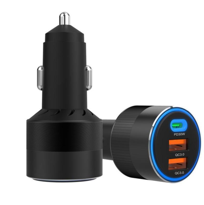 IBD353 Multifunctional Flame Retardant Car Phone Charger, Model: 2UC 66W  |  Car Charger Car Charger Car Charger