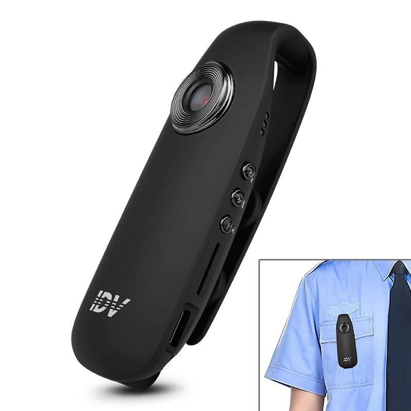 IDV 007 HD 1080P Clip Design Law Enforcement Recorder Portable Mini Monitoring Recorder, Support Motion Detection & TF Card (Max 128GB)  |  Recording Pen Recording Pen Recording Pen