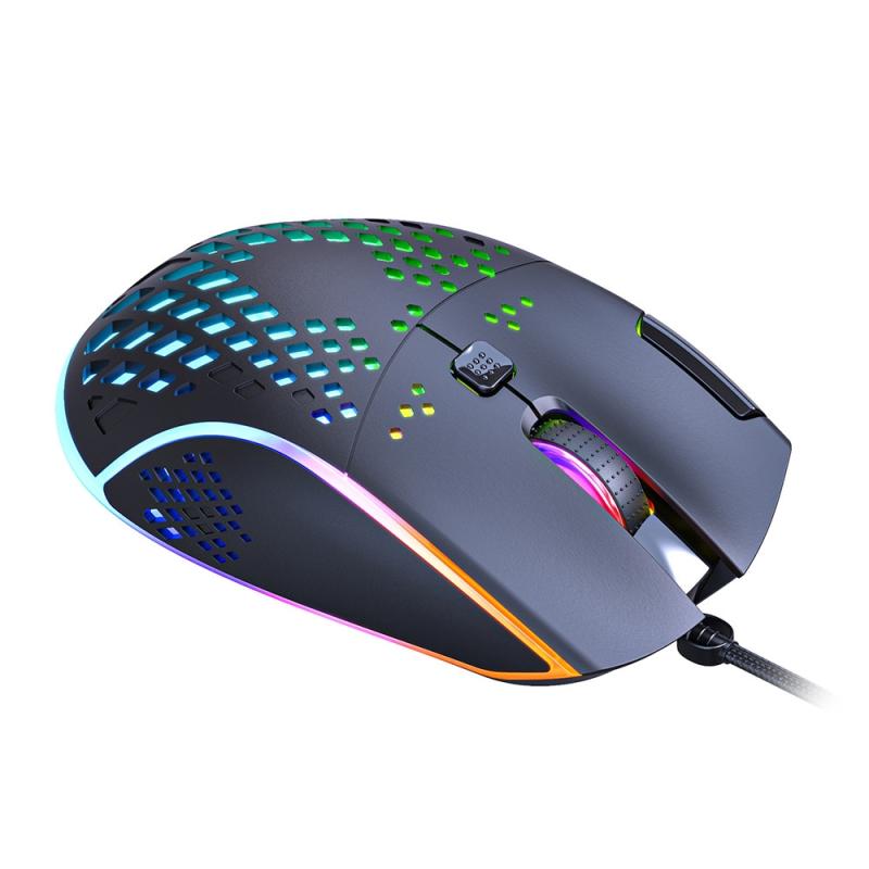 iMICE T97 Gaming Mouse RGB LED Light USB 7 Buttons 7200 DPI Wired Gaming Mouse (Black)  |  Wired Mice Computer Accessories Wired Mice