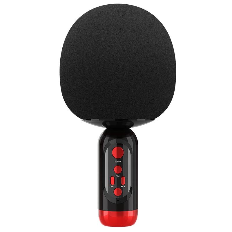 K2 Wireless Bluetooth Microphone Singing All-in-one Speaker (Black)  |  Microphones Computer Accessories Microphones