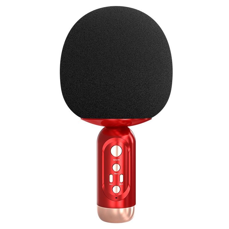 K2 Wireless Bluetooth Microphone Singing All-in-one Speaker (Red)  |  Microphones Computer Accessories Microphones