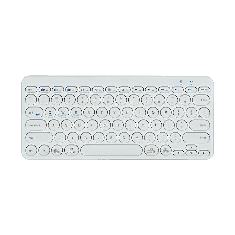 K380 Portable Universal Multi-device Wireless Bluetooth Keyboard (White)  |  Wireless Keyboards Computer Accessories Wireless Keyboards