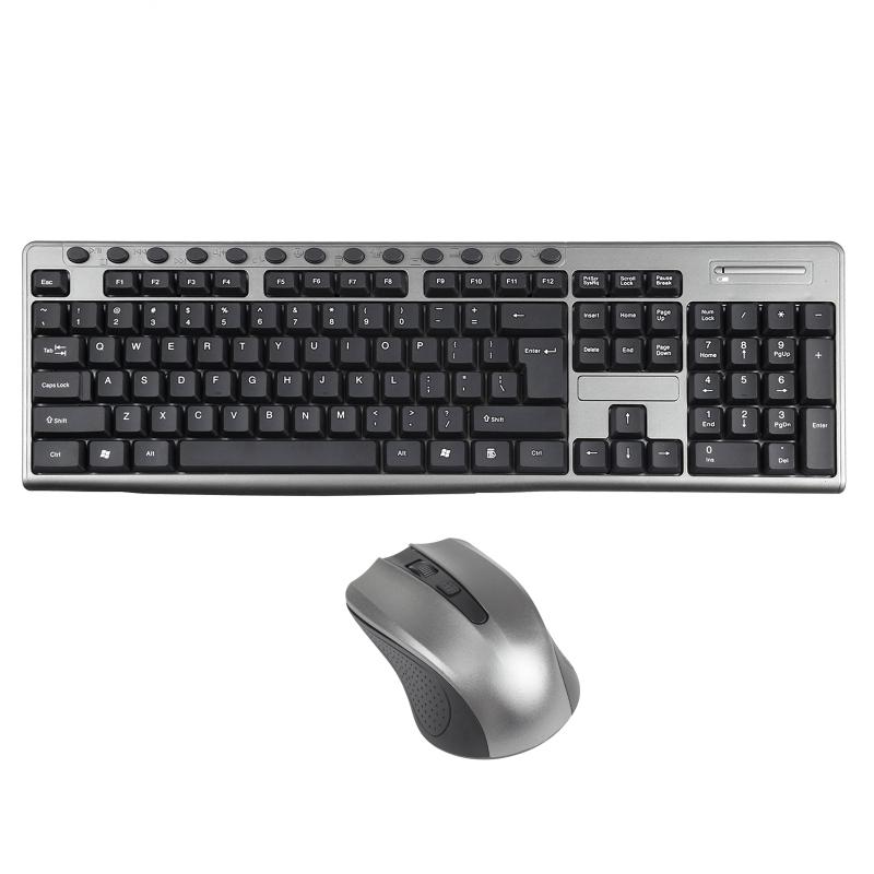 KB-6600 2.4Ghz Office Waterproof Wireless Keyboard Mouse Set  |  Wireless Keyboards Computer Accessories Wireless Keyboards