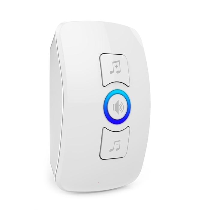 kerui M525 Wireless Doorbell with Transmitter Music Door Bell Alarm – White  |  Wireless Doorbell Security & Surveillance Wireless Doorbell