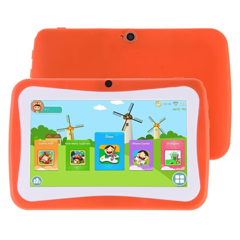 Kids Education Tablet PC, 7.0 inch, 1GB+8GB – Orange  |  Kid Tablet Computers Kid Tablet Computers Kid Tablet Computers