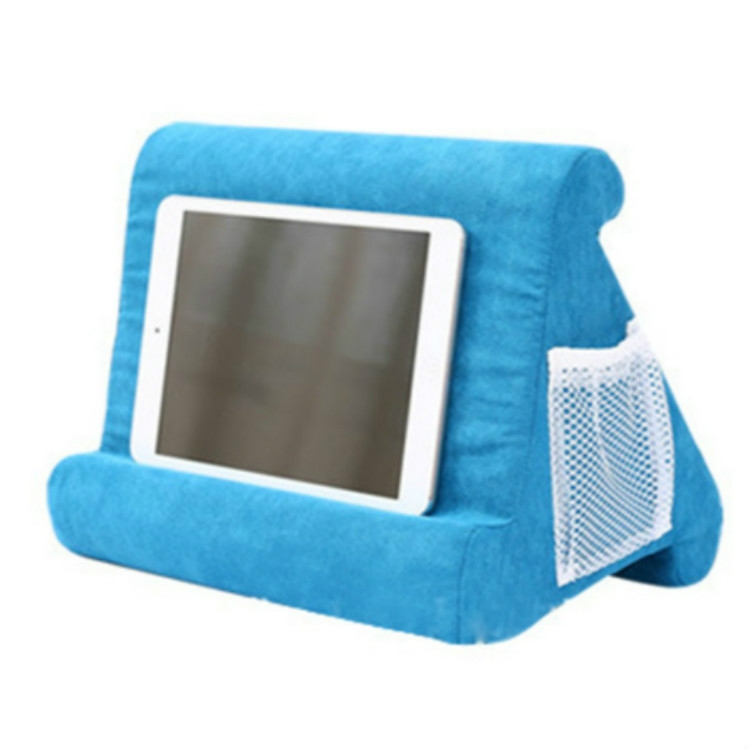 Laptop Holder Tablet Pillow Multifunction Laptop Cooling Pad Rest Cushion (Lake Blue)  |  Laptop Stands Computer Accessories Laptop Stands