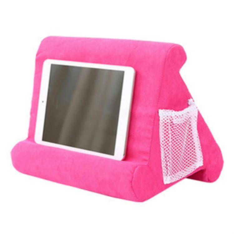 Laptop Holder Tablet Pillow Multifunction Laptop Cooling Pad Rest Cushion (Rose Red)  |  Laptop Stands Computer Accessories Laptop Stands