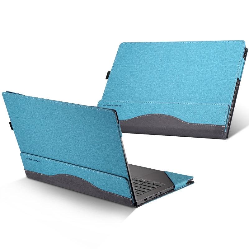 Laptop Leather Anti-Fall Protective Case For HP Envy X360 13-Ag Ar (Gray Cobalt Blue)  |  Laptop & Netbook Bag Computer Accessories Laptop & Netbook Bag