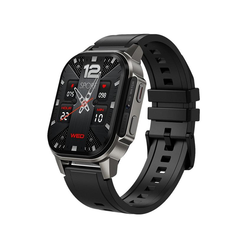 LEMFO DM62 2.13 inch AMOLED Square Screen Smart Watch Android 8.1, Specification: 2GB+16GB (Black)  |  Smart Phone Watches Smart Phone Watches Smart Phone Watches