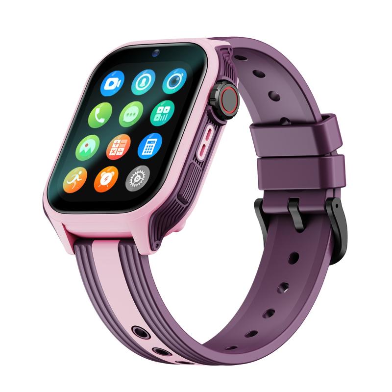 LEMFO K36 1.83 inch IPX7 Children Sport Smart Watch, Support Video Call / Message Notification / GPS / WiFi (Purple)  |  Smart Watches Smart Watches Smart Watches