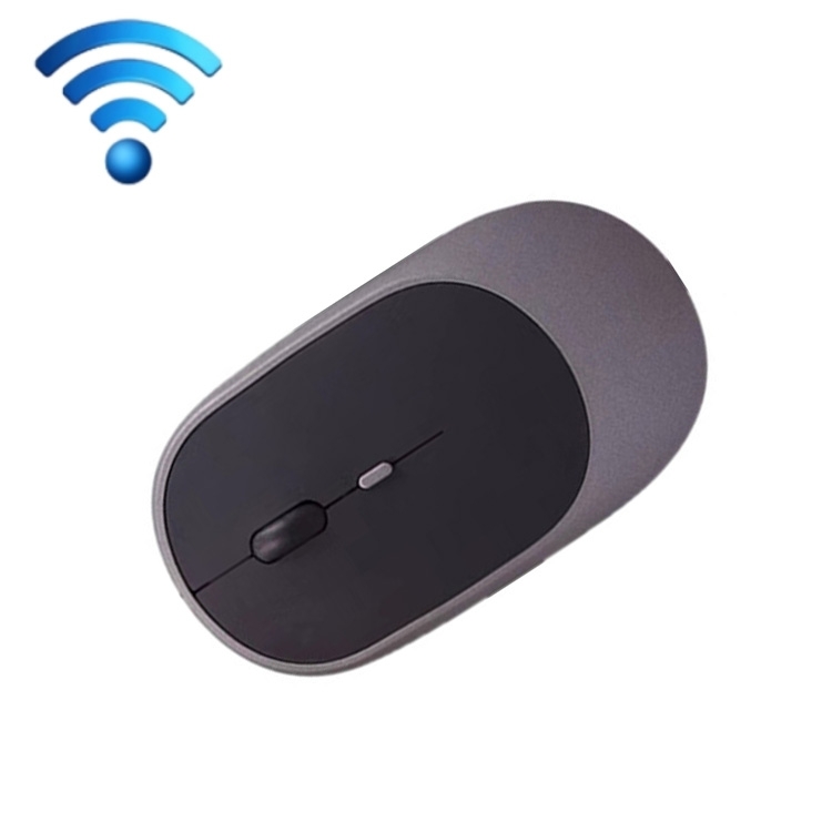 M030 4 Keys 1600DPI Laptop Office Mute Mouse, Style: Wireless (Gray)  |  Wireless Mice Computer Accessories Wireless Mice