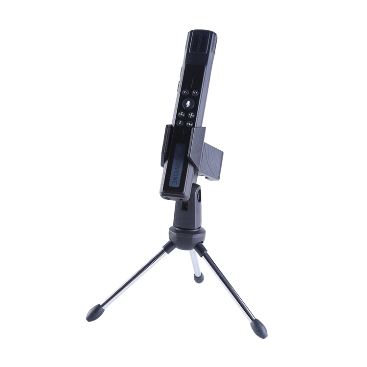 M8 Computer Game Conference Video K Song Desktop USB Microphone Recording Microphone Live Condenser Zinc Alloy Microphone Set, Specification: Desktop Bracket Set – M8 Desktop Bracket Set  |  Microphones Computer Accessories Microphones