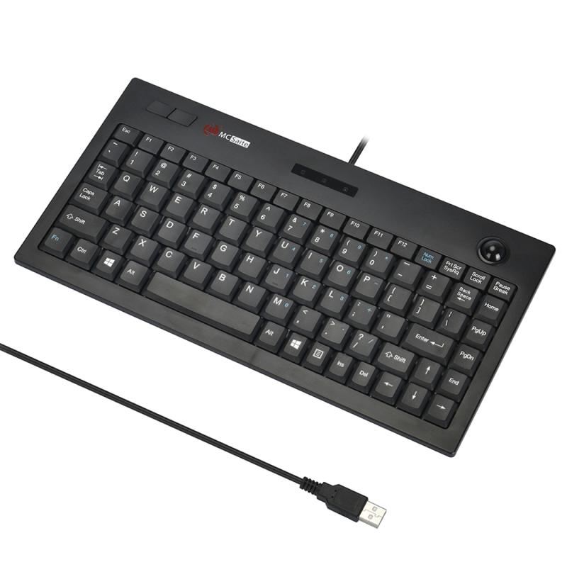 MC Saite MC-9712 Wired 88 Keys Multimedia Computer Keyboard with Trackball for Windows  |  Wired Keyboards Computer Accessories Wired Keyboards