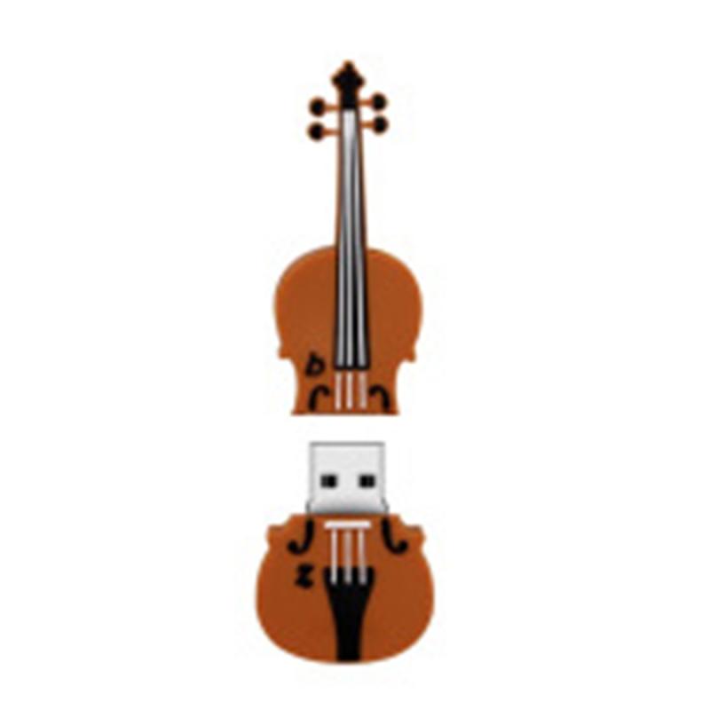 MicroDrive 128GB USB 2.0 Medium Violin U Disk  |  USB Flash Memory Computer Accessories USB Flash Memory