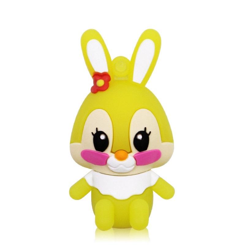 MicroDrive 64GB USB 2.0 Creative Cute Rabbit U Disk (Yellow)  |  USB Flash Memory Computer Accessories USB Flash Memory