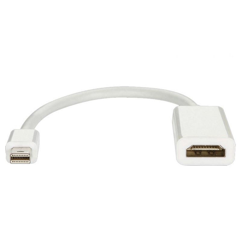 Mini DP To HDMI Cable Converter Adapter Mini DisplayPort Display Port DP – White  |  Adatpers / Converters / Cables Adatpers / Converters / Cables Adatpers / Converters / Cables