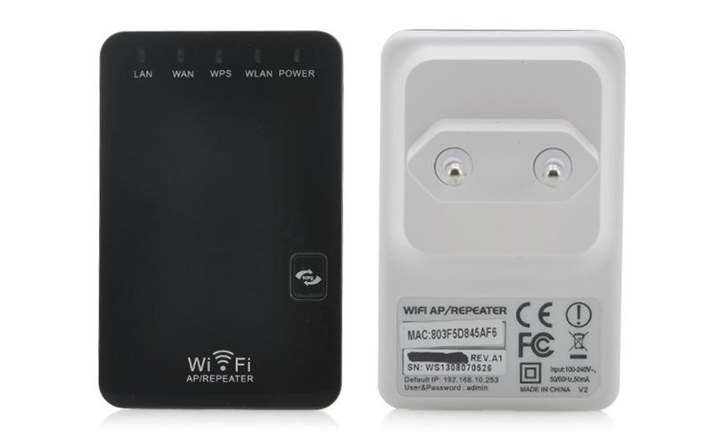 Mini Portable Wireless-N Router (2 LAN Ports, 2.4GHz, Wall Powered)  |  Wifi Computer Accessories Wifi