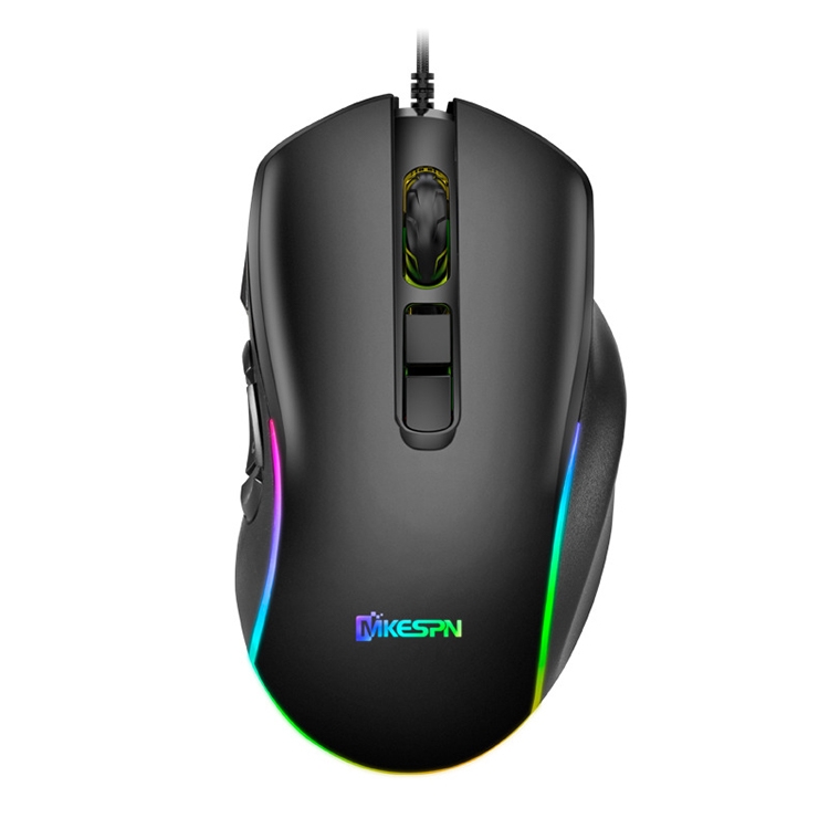 MKESPN X9 10 Buttons 7200DPI RGB Macro Definition Gaming Wired Mouse – x9  |  Wired Mice Computer Accessories Wired Mice