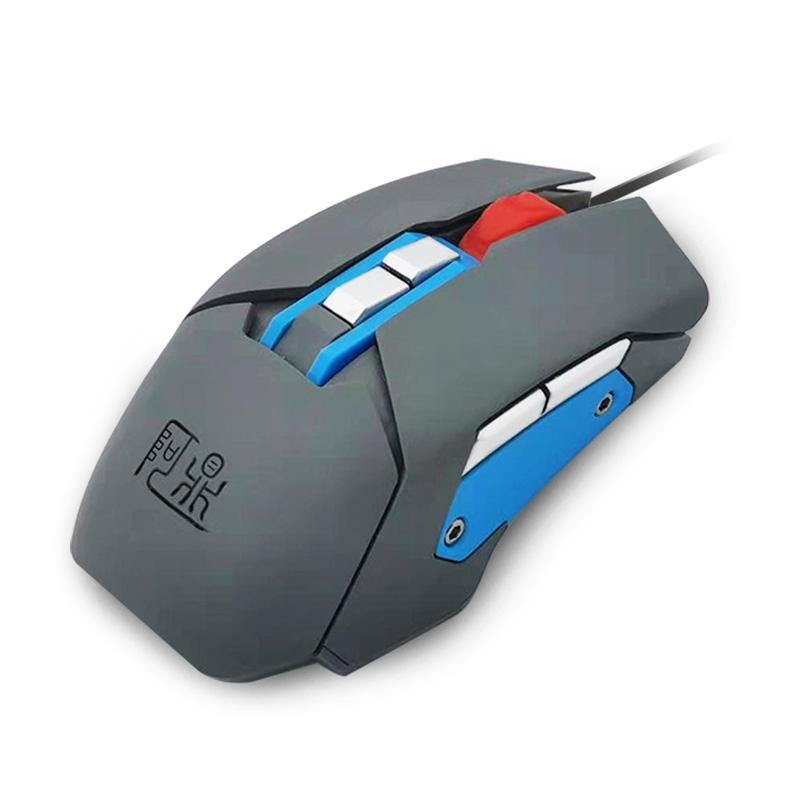 MOS9A 9 Keys 1600DPI Office Game USB Voice-Activated Voice Macro Programming Mouse, Cable Length: 2m  |  Wired Mice Computer Accessories Wired Mice