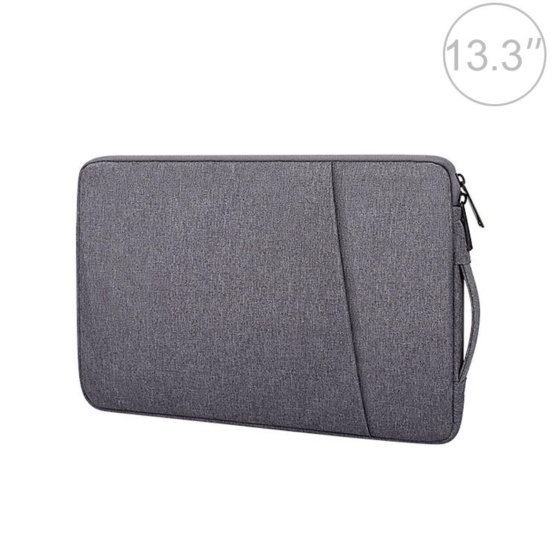 ND01D Felt Sleeve Protective Case Carrying Bag for 13.3 inch Laptop (Dark Grey)  |  Laptop & Netbook Bag Computer Accessories Laptop & Netbook Bag