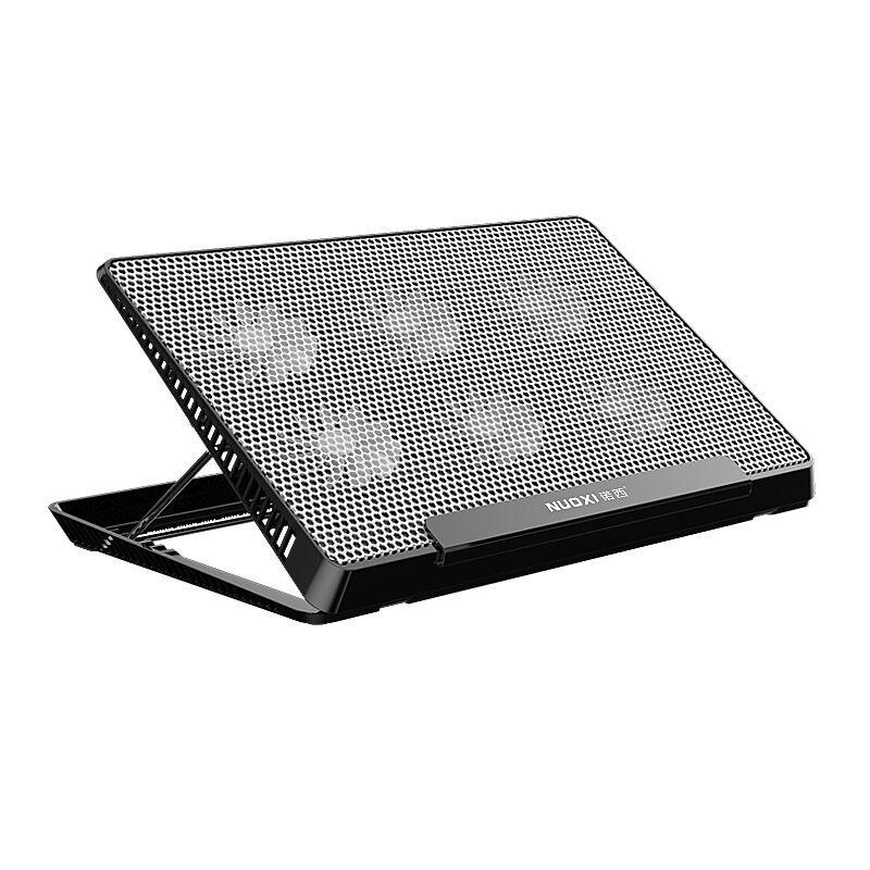 NUOXI X8 Aluminum Alloy Notebook Radiator Computer Multi-File Adjustment Bracket (Black)  |  Cooling Pads Computer Accessories Cooling Pads