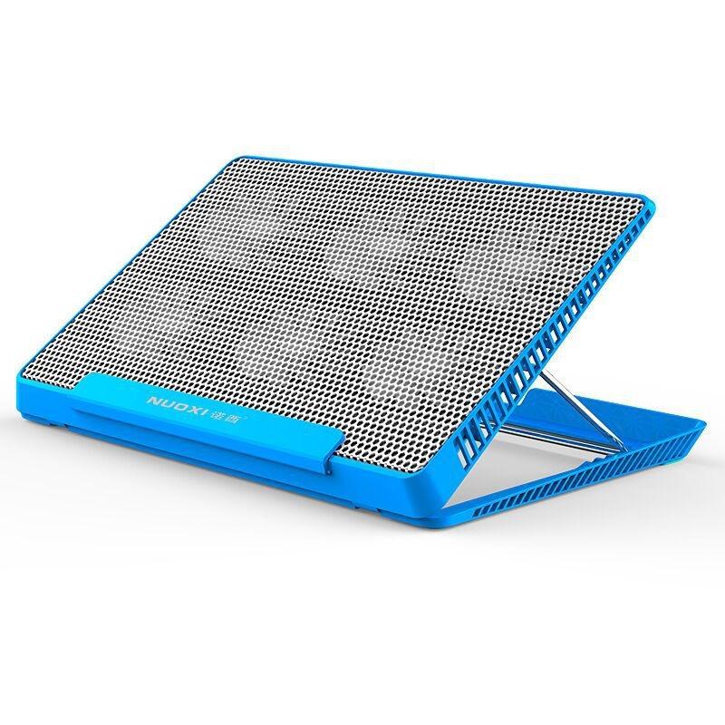 NUOXI X8 Aluminum Alloy Notebook Radiator Computer Multi-File Adjustment Bracket (Blue)  |  Cooling Pads Computer Accessories Cooling Pads