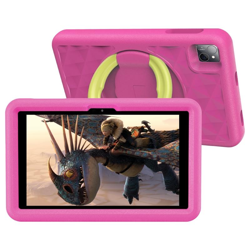 P30H WiFi Kid Tablet 10.1 inch, 4GB+128GB, Android 13 Allwinner A523 Octa Core CPU Support Parental Control Google Play (Pink)  |  Kid Tablet Computers Kid Tablet Computers Kid Tablet Computers