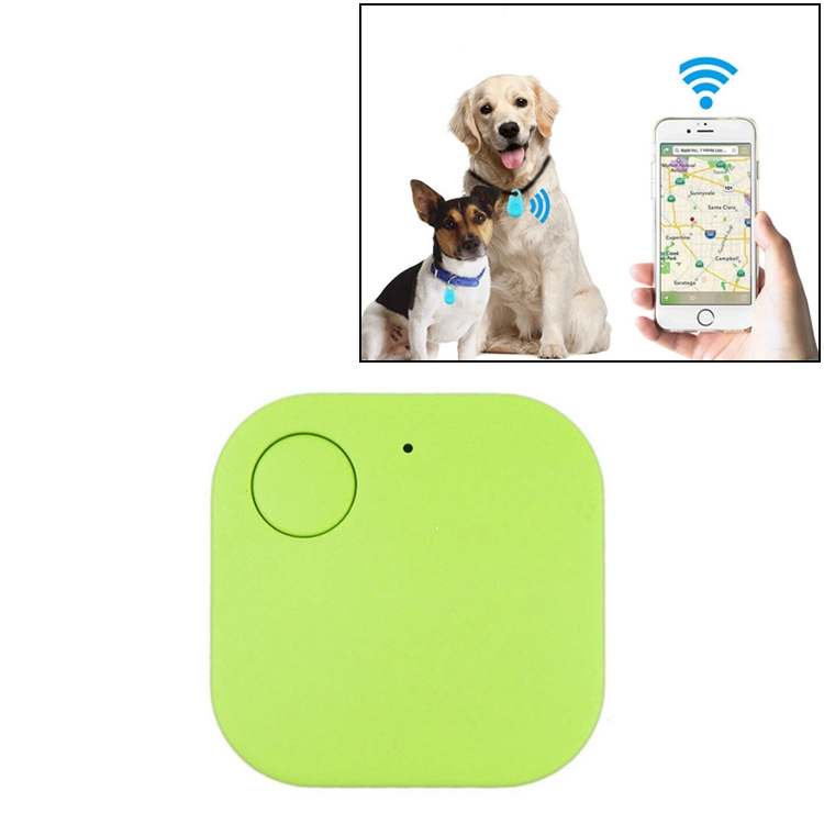 Portable Mini Square Anti Lost Device Smart Bluetooth Remote Anti Theft Keychain Alarm (Green)  |  Anti-lost Alarm Anti-lost Alarm Anti-lost Alarm