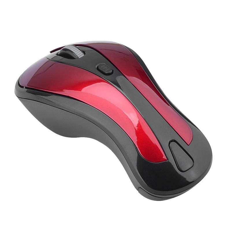 PR-01 1600 DPI 7 Keys Flying Squirrel Wireless Mouse 2.4G Gyroscope Game Mouse (Black Red)  |  Wireless Mice Computer Accessories Wireless Mice