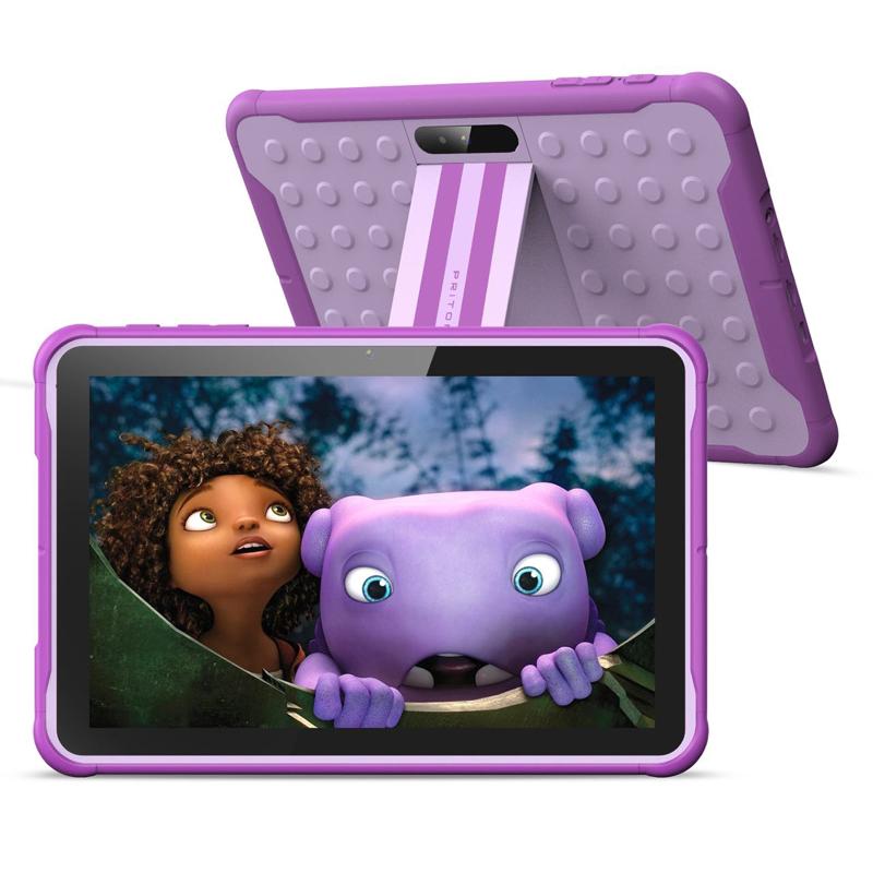 Pritom K10 Kids Tablet PC, 10.1 inch, 2GB+32GB – Purple  |  Kid Tablet Computers Kid Tablet Computers Kid Tablet Computers