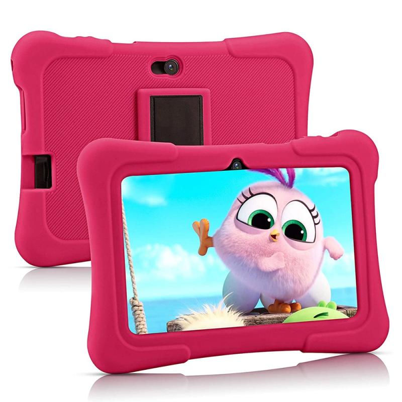 Pritom K7 Kids Education Tablet PC, 7.0 inch, 1GB+32GB – Red  |  Kid Tablet Computers Kid Tablet Computers Kid Tablet Computers