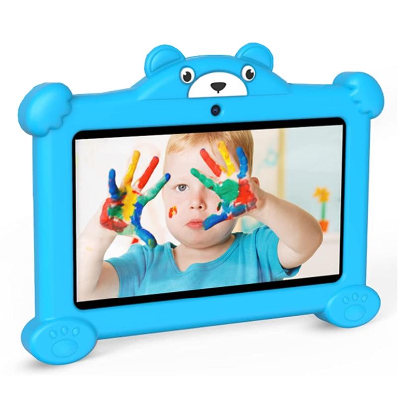 Pritom K7 Pro Panda Kids Tablet PC, 7.0 inch, 2GB+32GB – Blue  |  Kid Tablet Computers Kid Tablet Computers Kid Tablet Computers